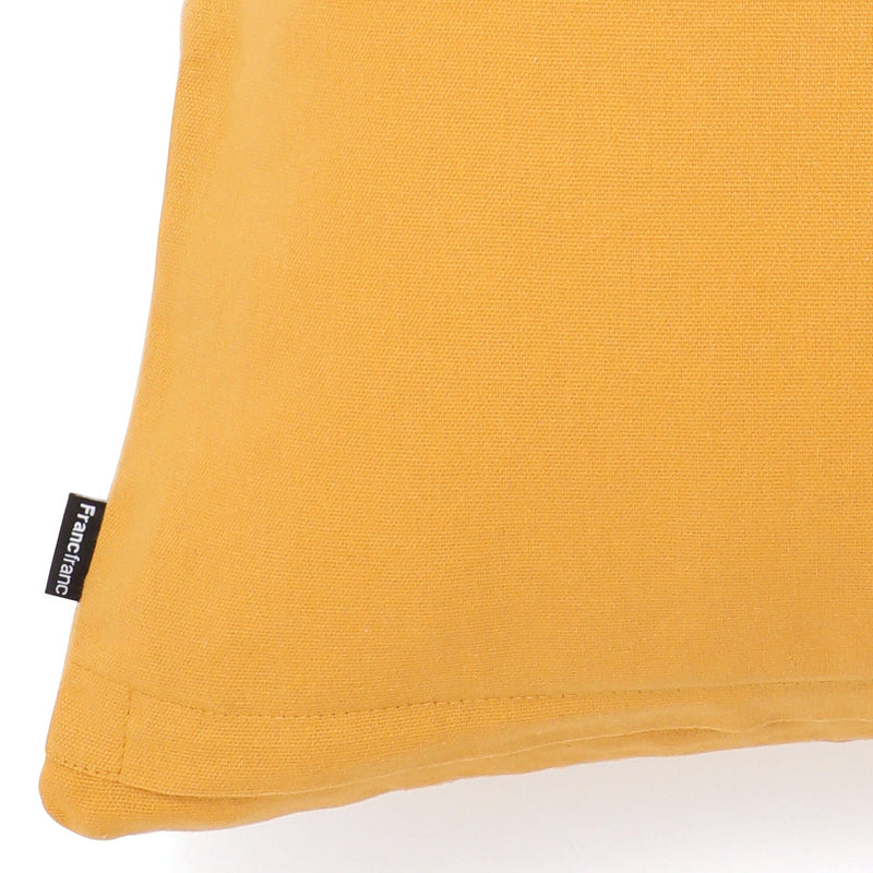 Geometric Quilt Cushion Cover 450 x 450 Yellow