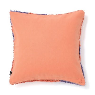 Tuft Drawing Cushion Cover 450 X 450 Orange
