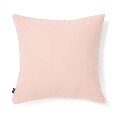Emb Geo B Cushion Cover 450 X 450 Pink