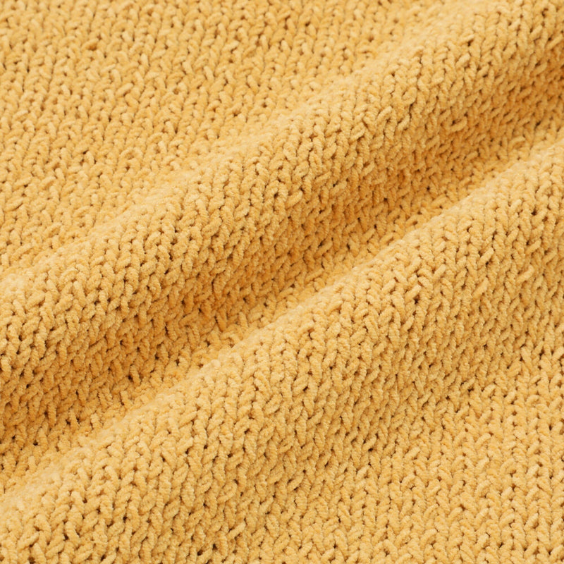 Pompon Knit Cushion Cover 450 X 450 Yellow