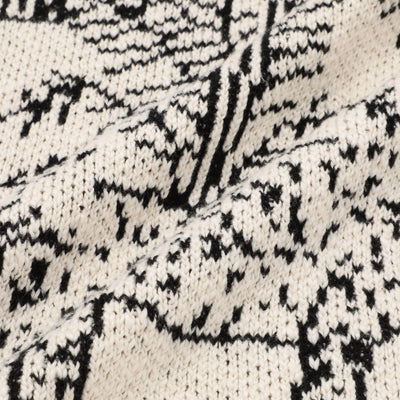 動物針織咕臣套 450 X 450 白色