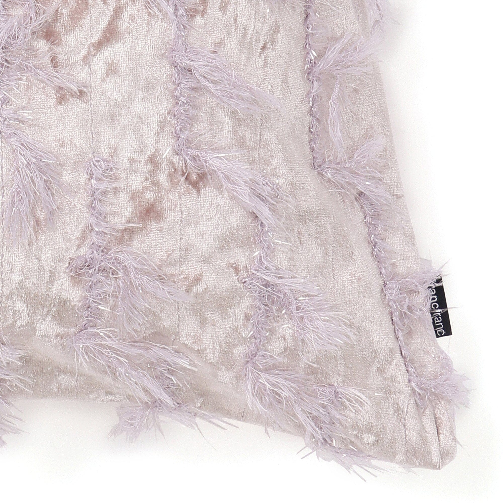 Fully Velvet Cushion Cover 450 X 450 Light Purple