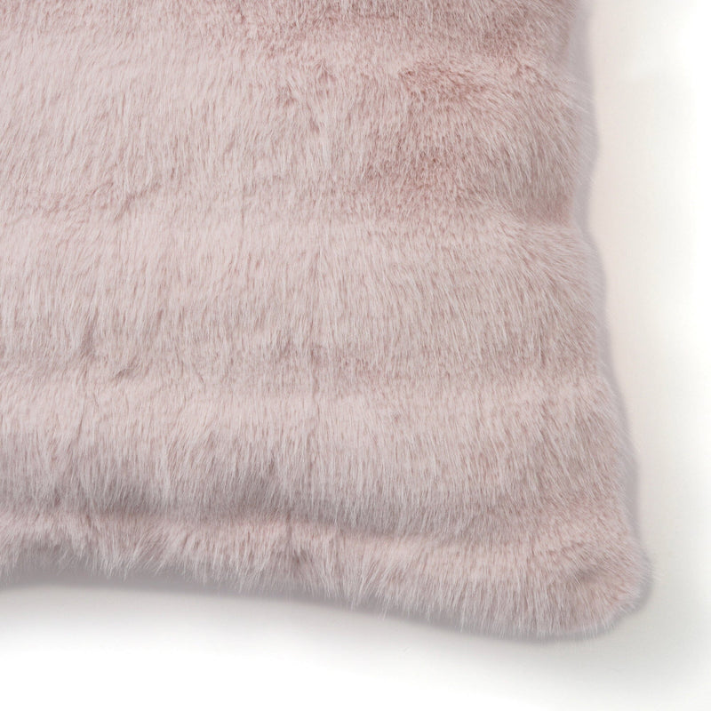 Fur K Cushion Cover 450X450 Light Pink