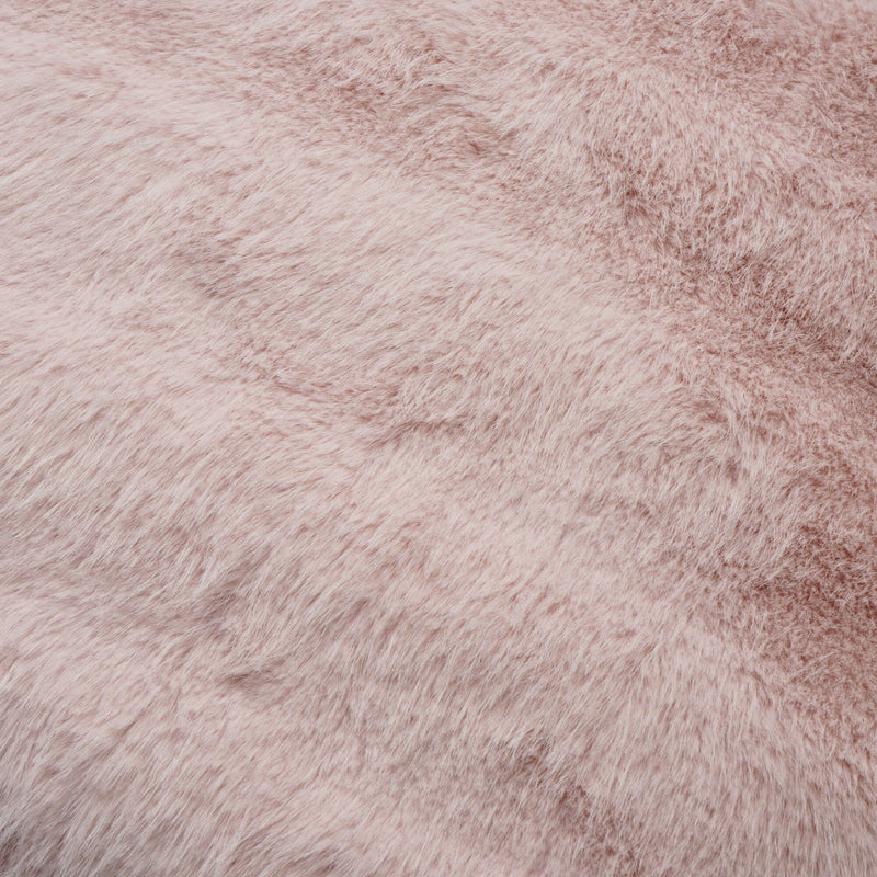 Fur K Cushion Cover 450X450 Light Pink