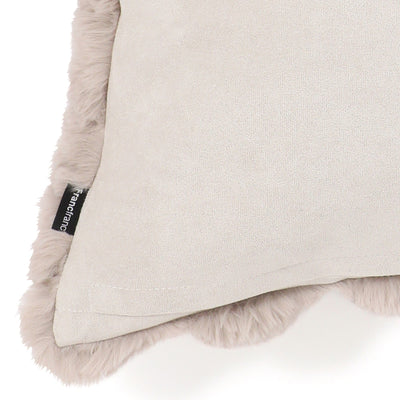 Fur C Cushion Cover 450X450 Grey