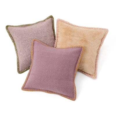 Fur F Cushion Cover 450X450 Ivory