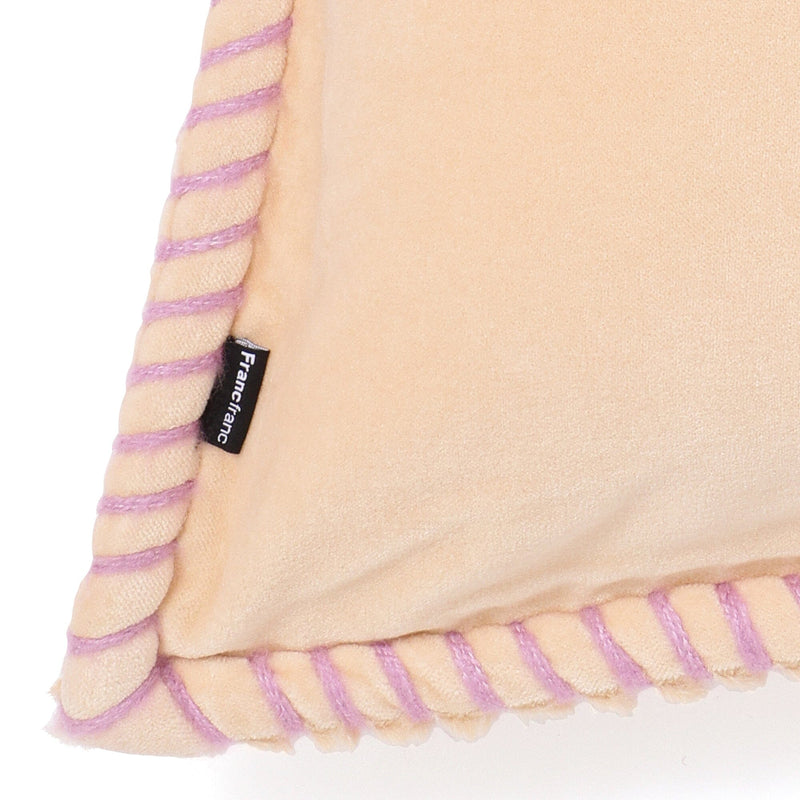 Fur F Cushion Cover 450X450 Ivory