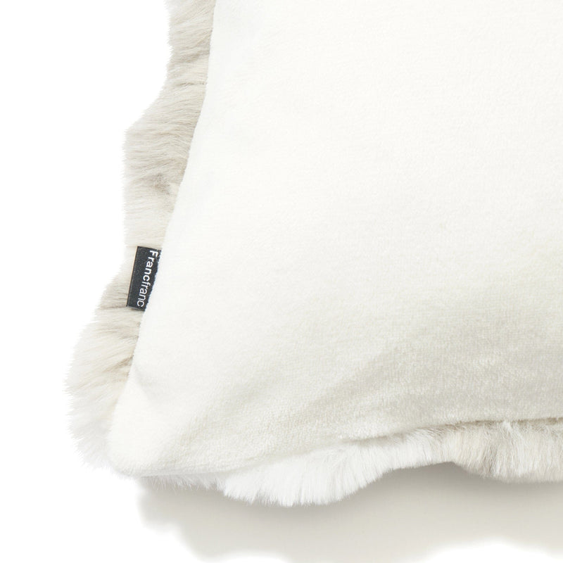 Fur Cushion Cover 450 X 450 Gray