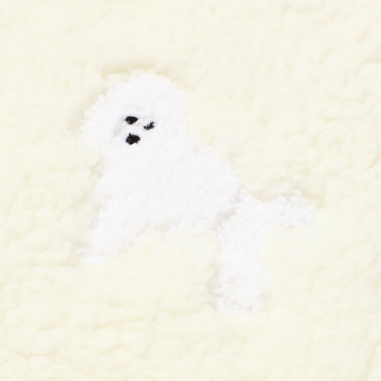 Fur AB Cushion Cover 450X450 White