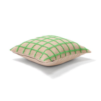 Boa Windowpane Cushion Cover 450 x 450 Beige