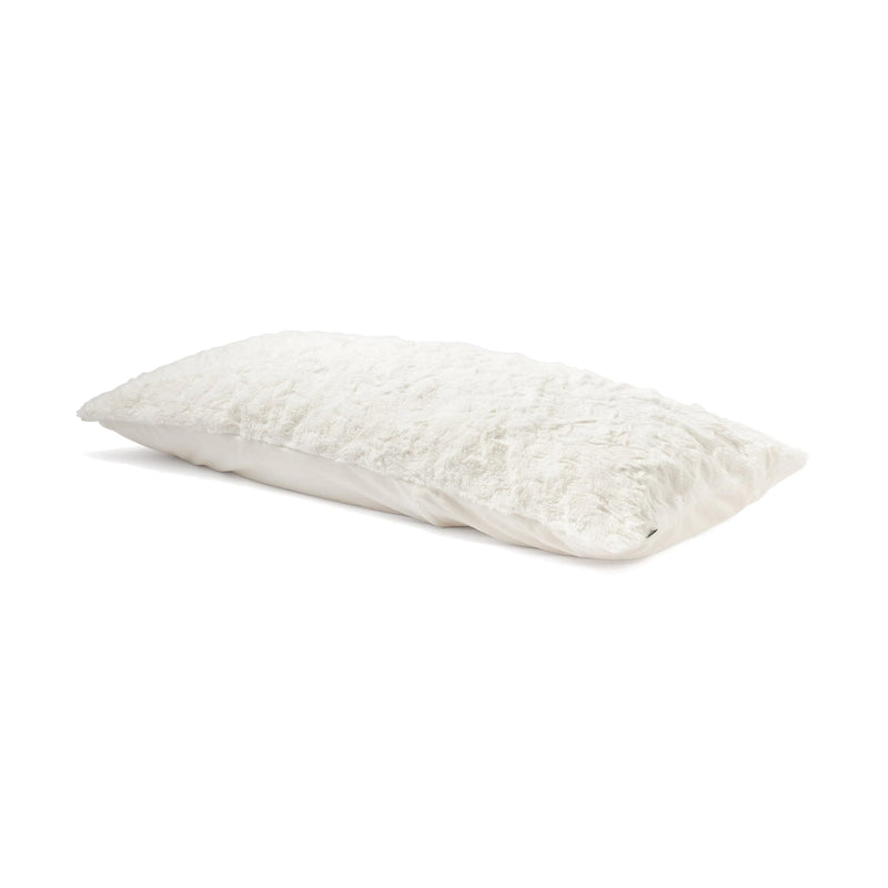 Fur Cushion Cover 450X1000 White