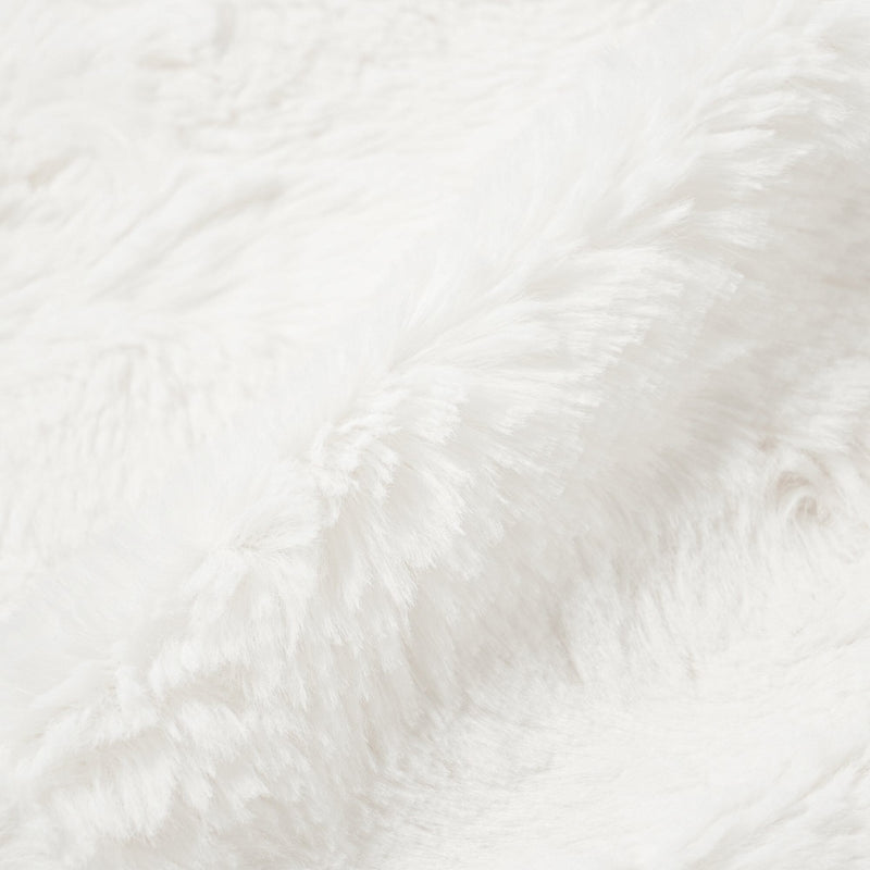 Fur Cushion Cover 450X1000 White