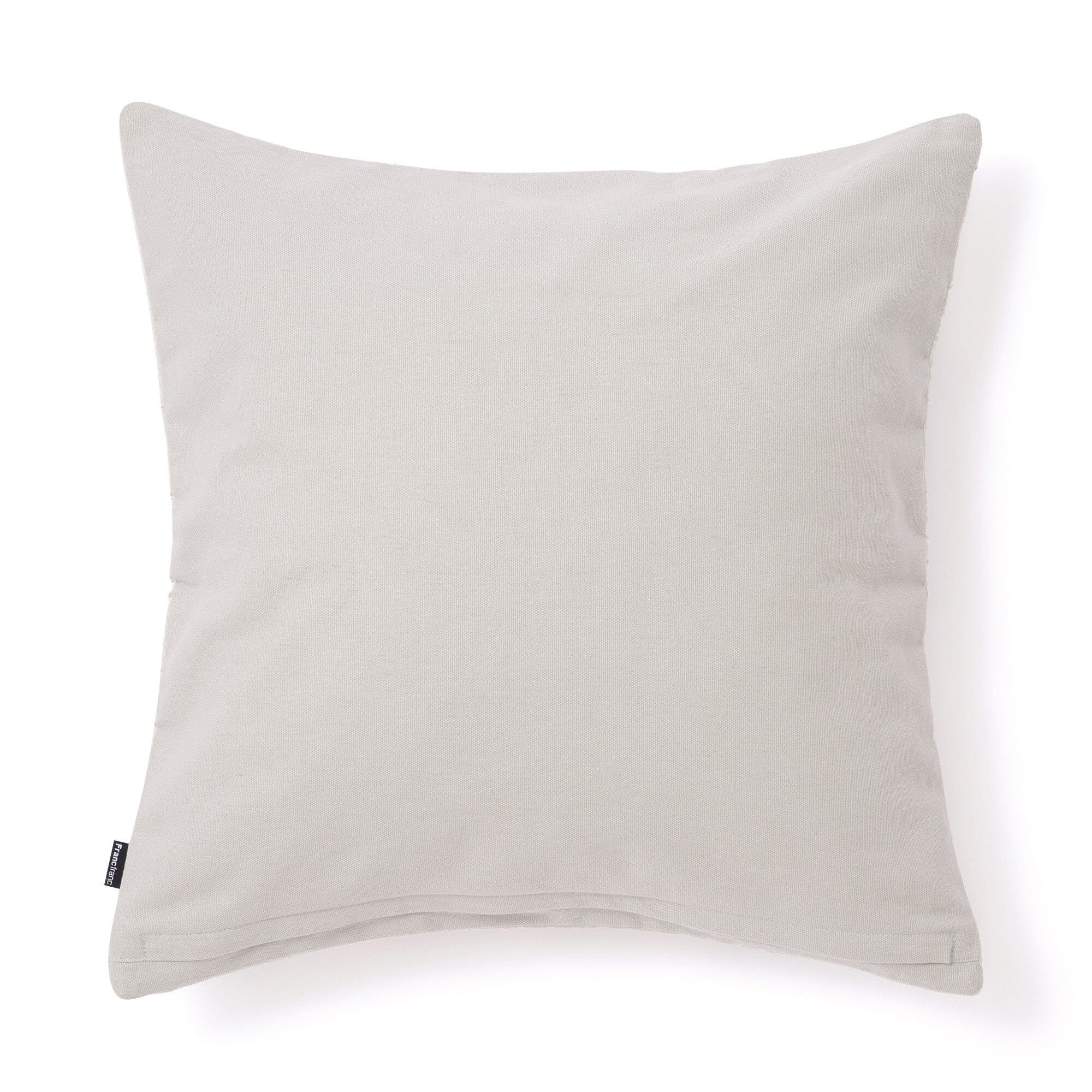 Shiny Stitch Cushion Cover 450X450 Light Green