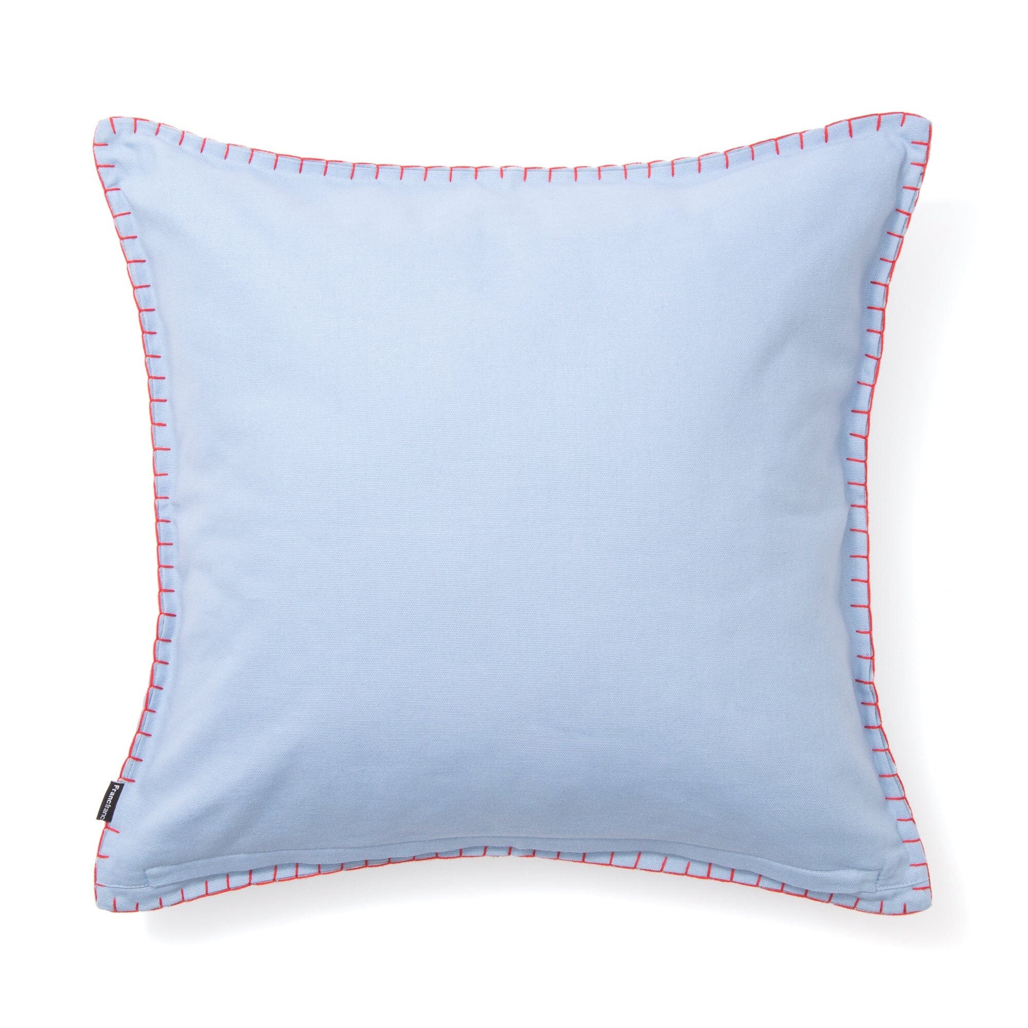 Emb Flower Cushion Cover 450X450 Blue
