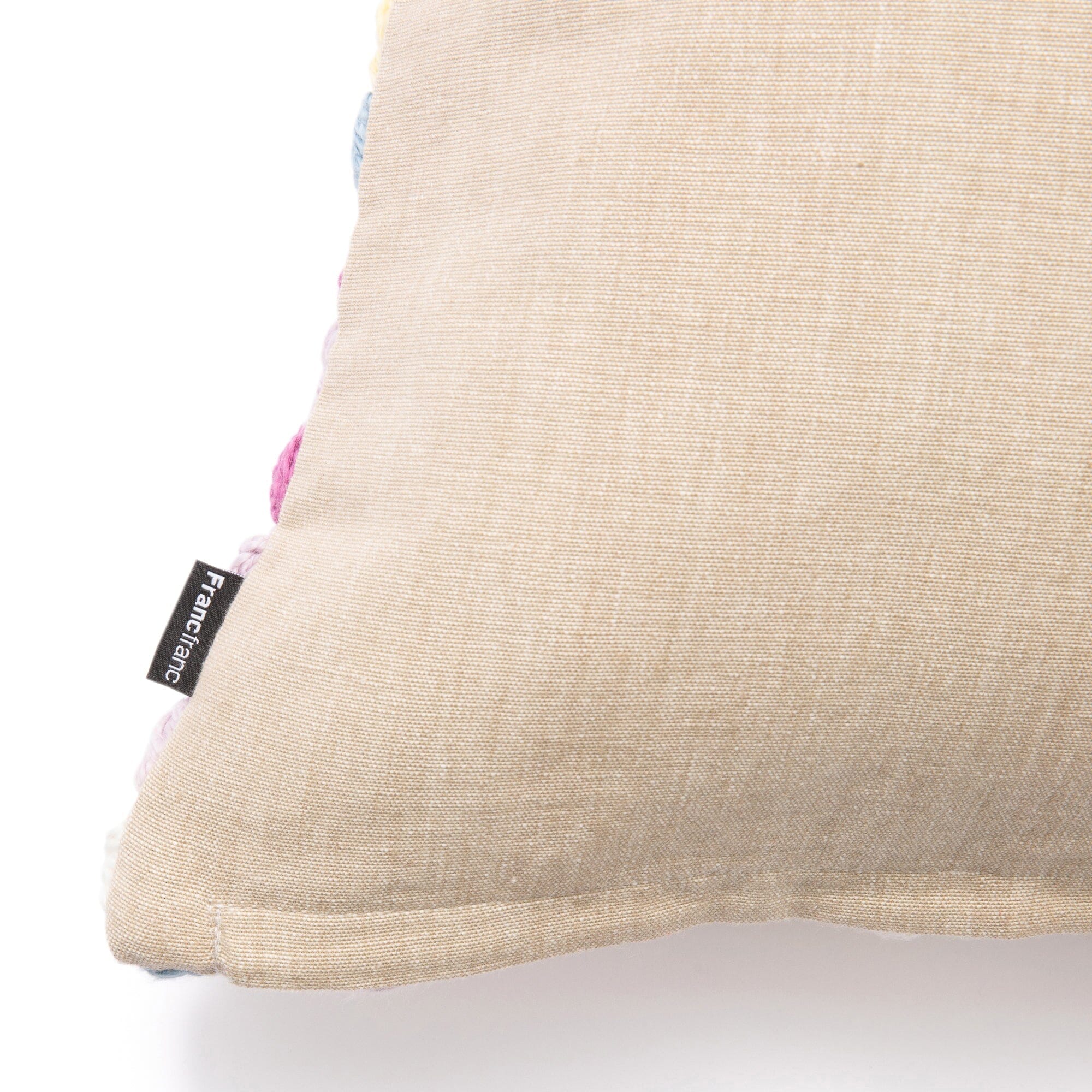 Crochet Flower Cushion Cover 450X450 Multi