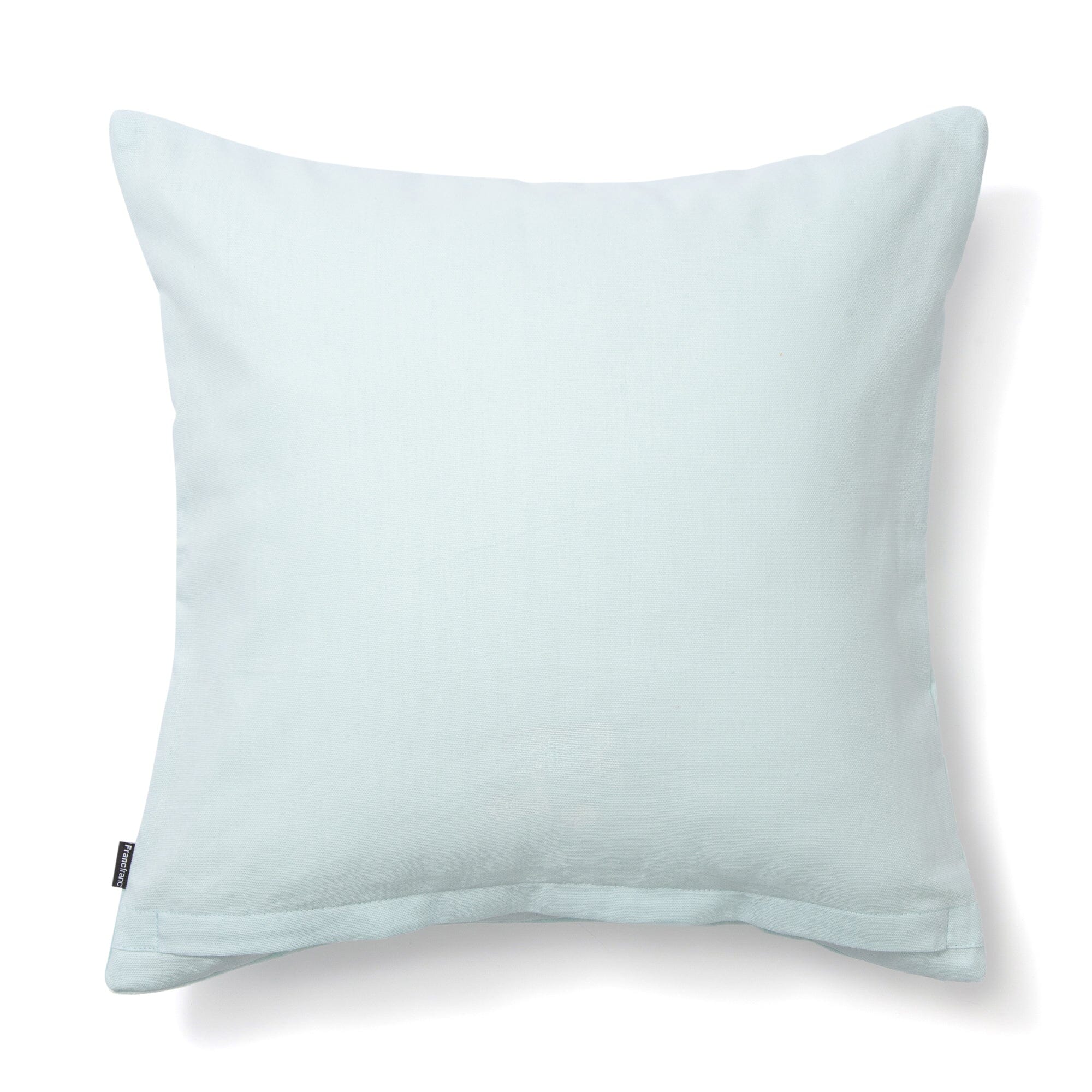 Emb Heart Cushion Cover 450X450 Blue X Black