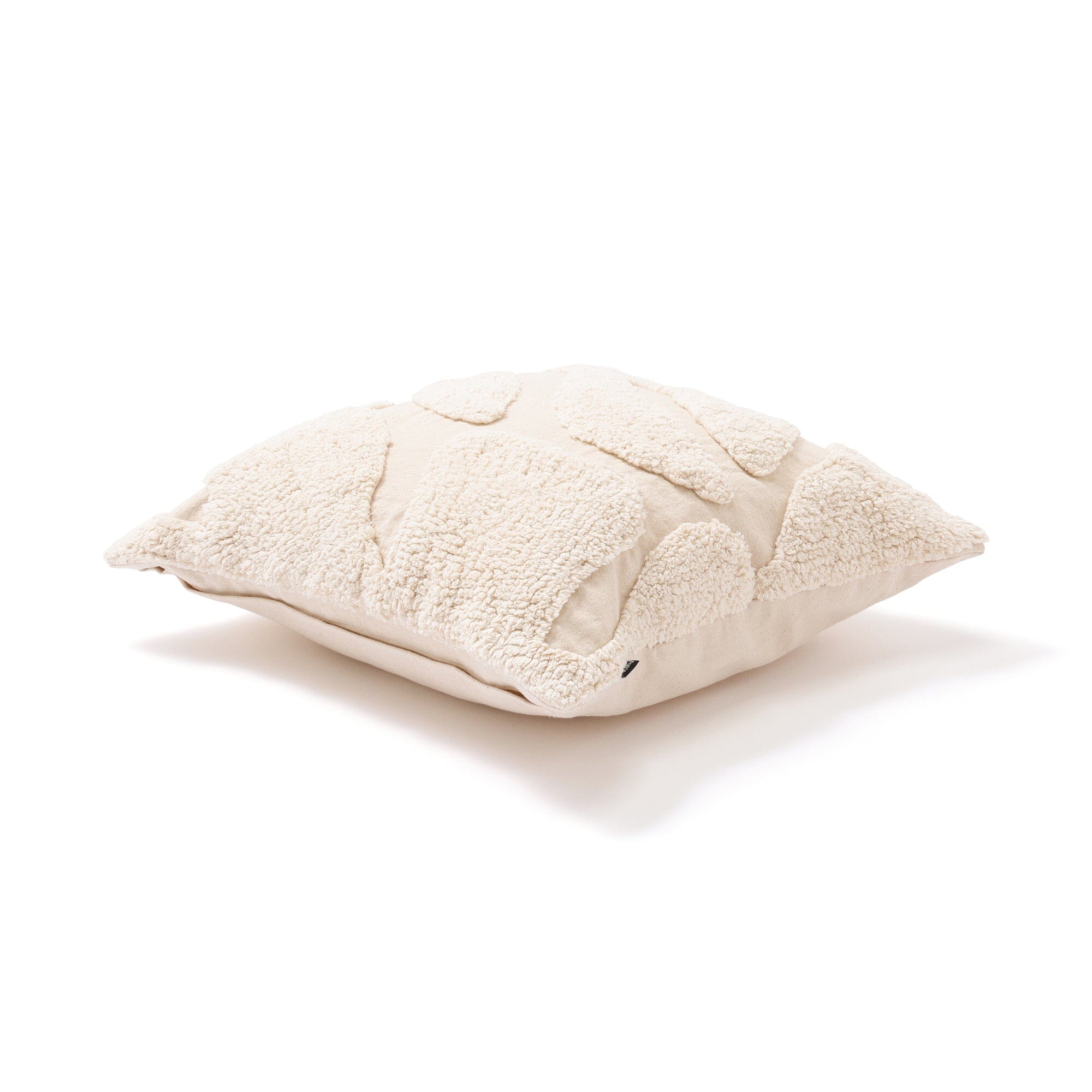 Tuft Drawing Cushion Cover 450X450 Natural