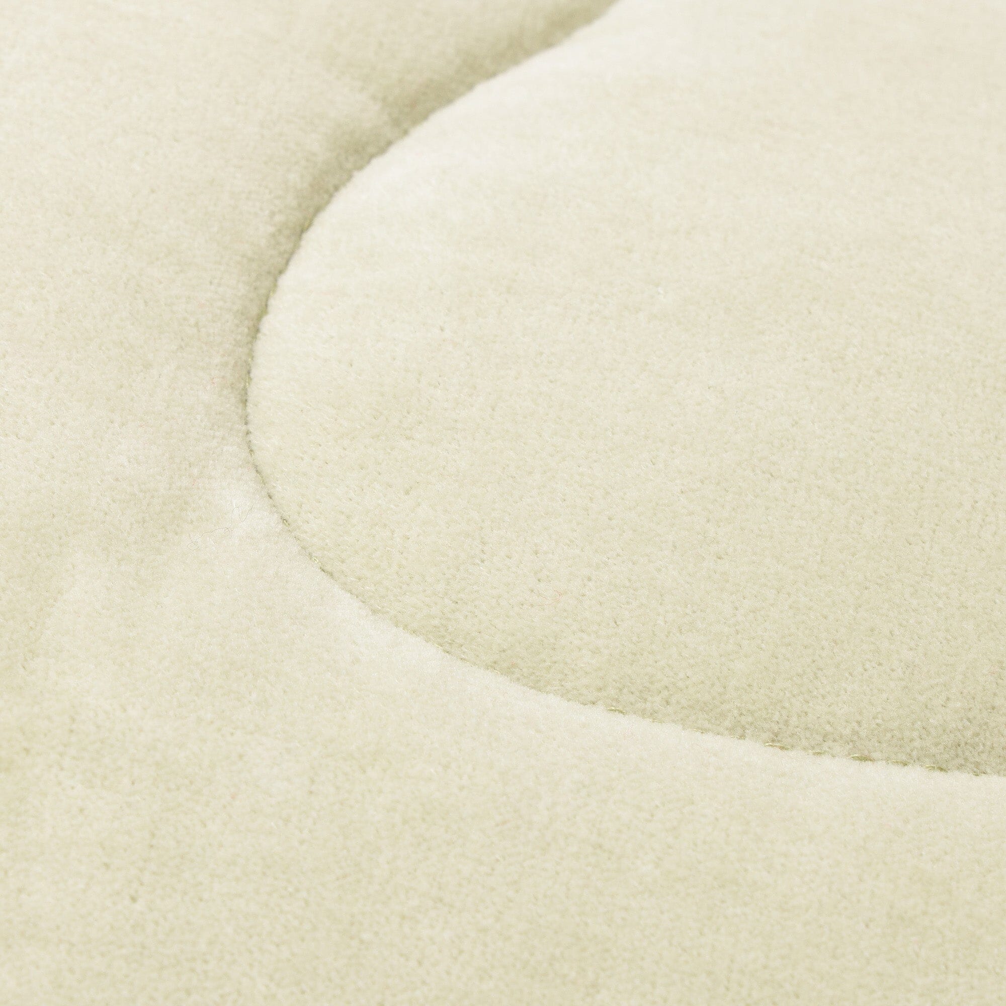 Drawing Quilt Cushion Cover 450X450 Light Green