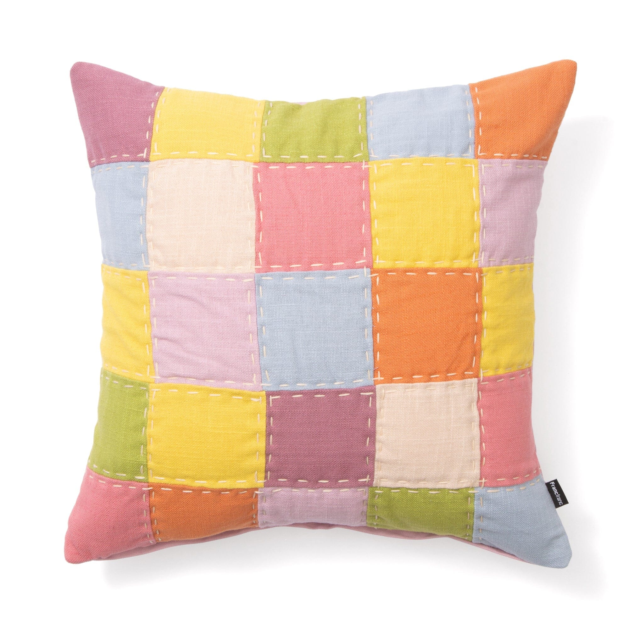 Square Patchwork Cushion Cover 450X450 Multi