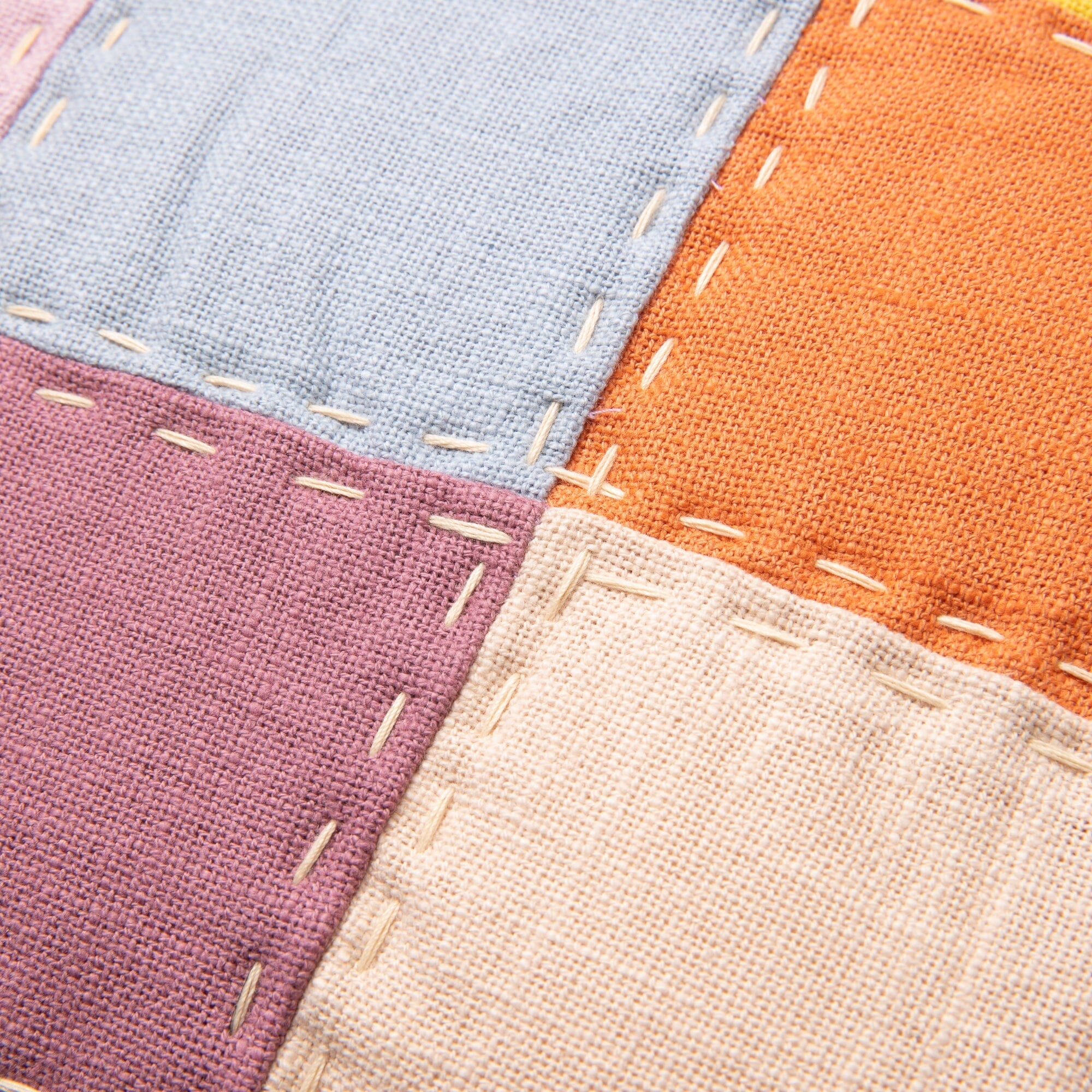 Square Patchwork Cushion Cover 450X450 Multi