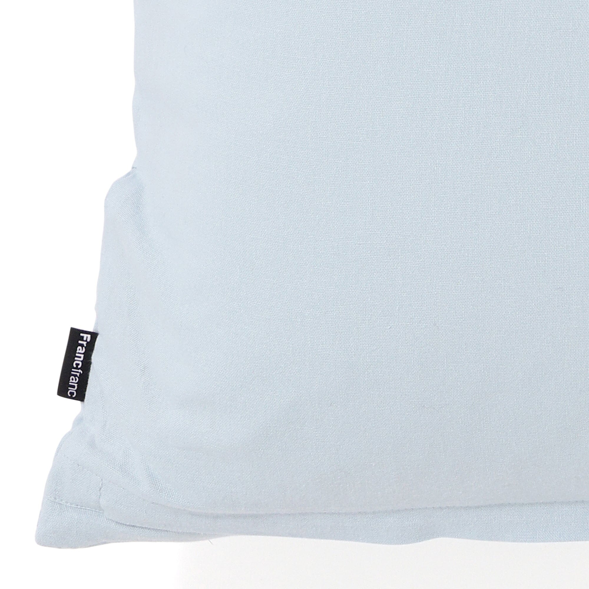 Square Quilt Cushion Cover 450 X 450 Light Blue