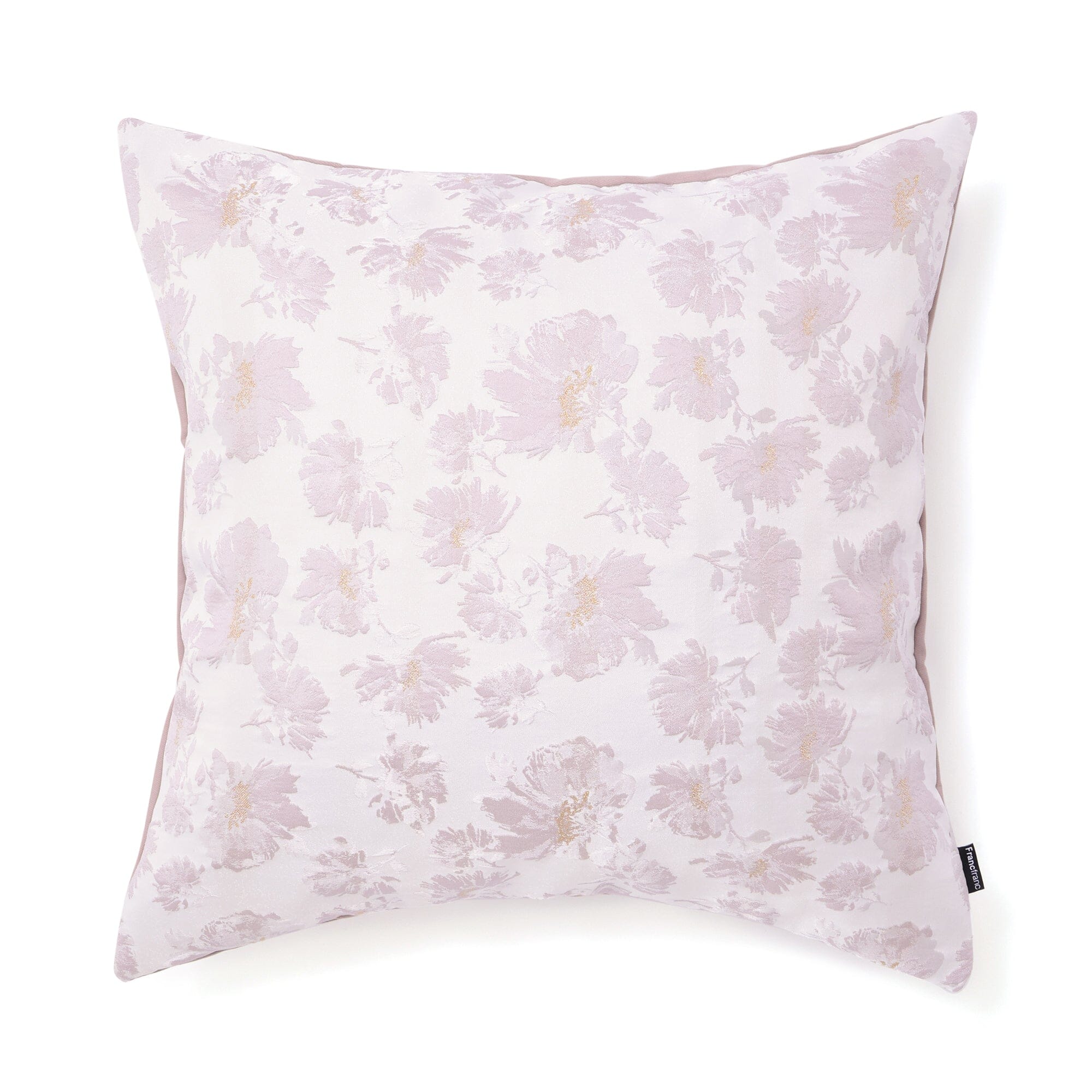Jq Flower Cushion Cover 450X450 White X Pink