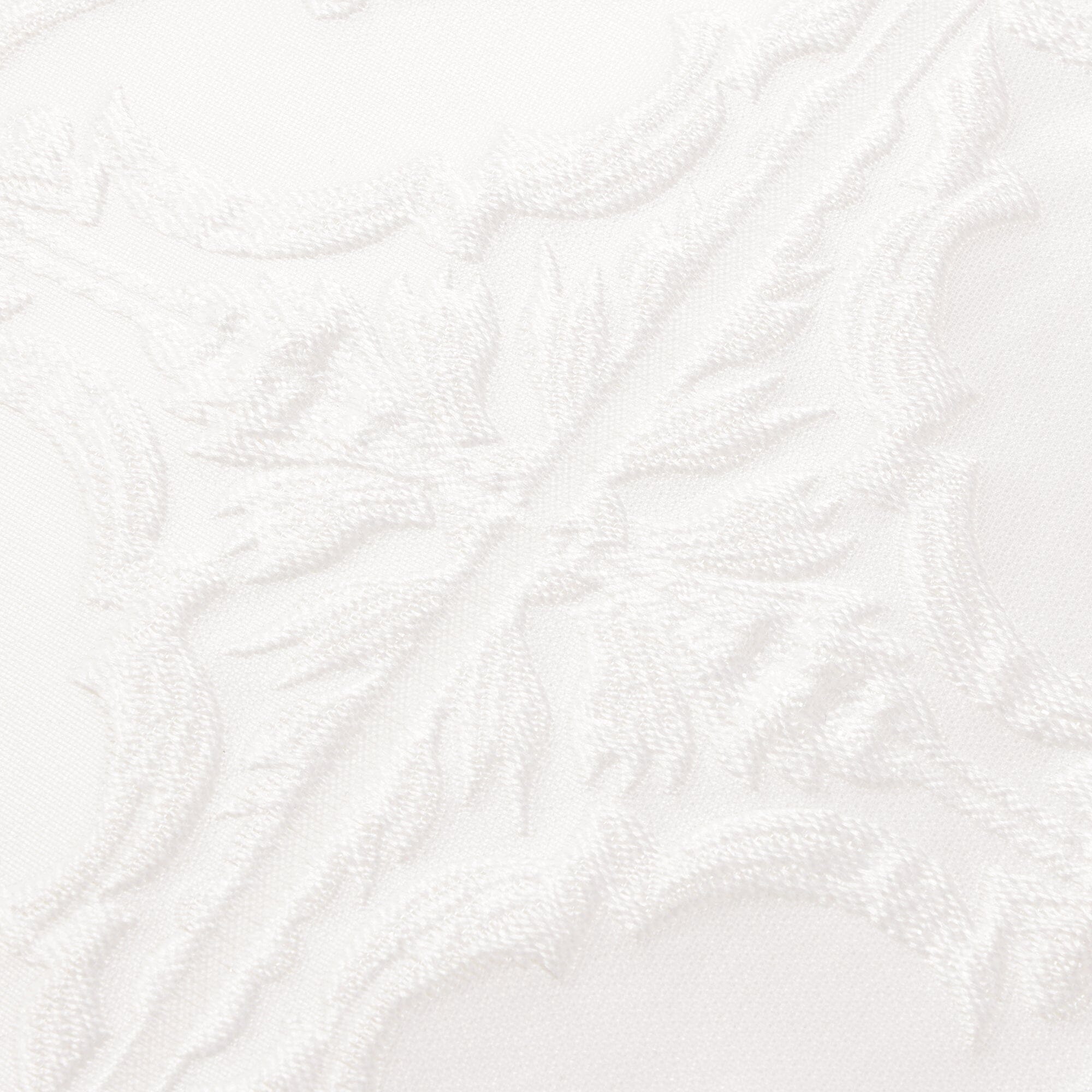 Jq Damask Cushion Cover 450X450 White