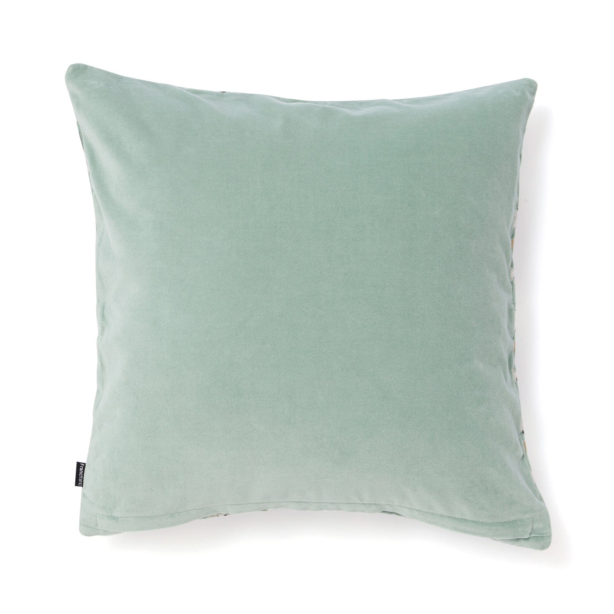 Geometric Emb Cushion Cover 450X450 Green X Gold