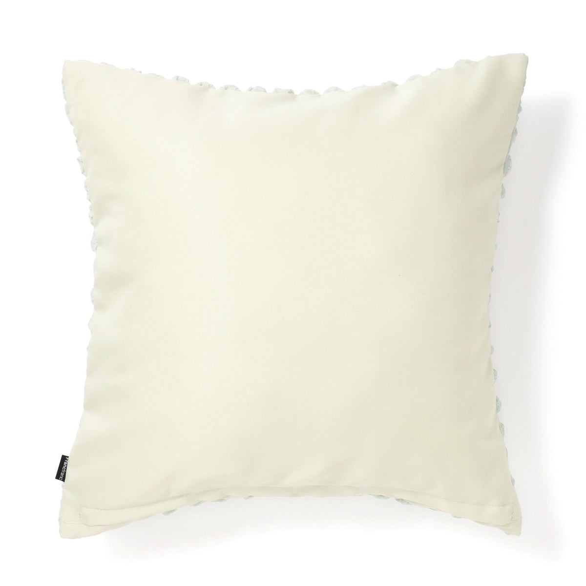 Popcorn Waffle Cushion Cover 450X450 Light Green