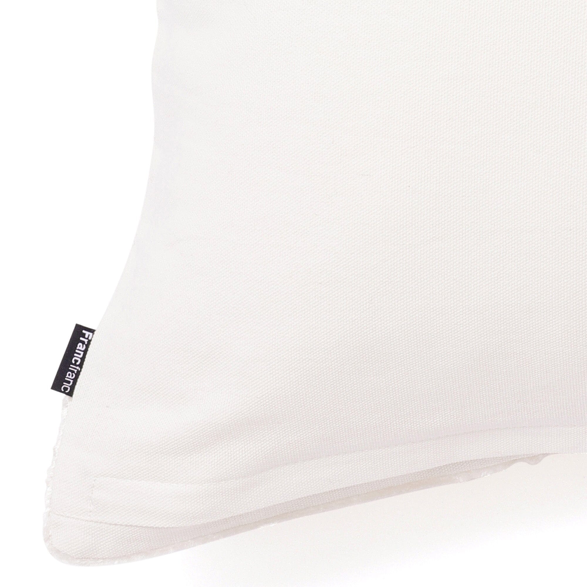 Smocking Cushion Cover 450 X 450 White