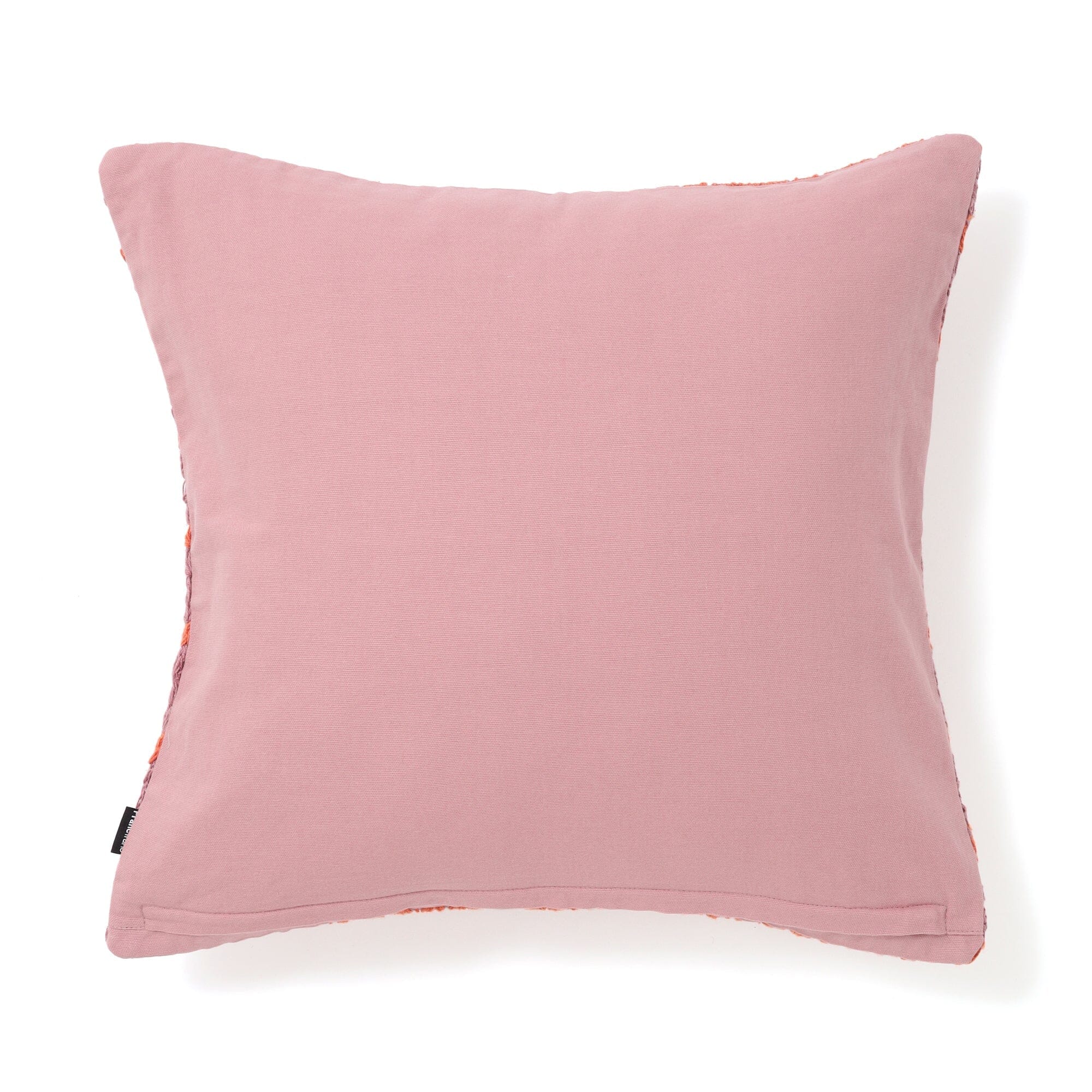 Border Crochet Cushion Cover 450 X 450 Purple