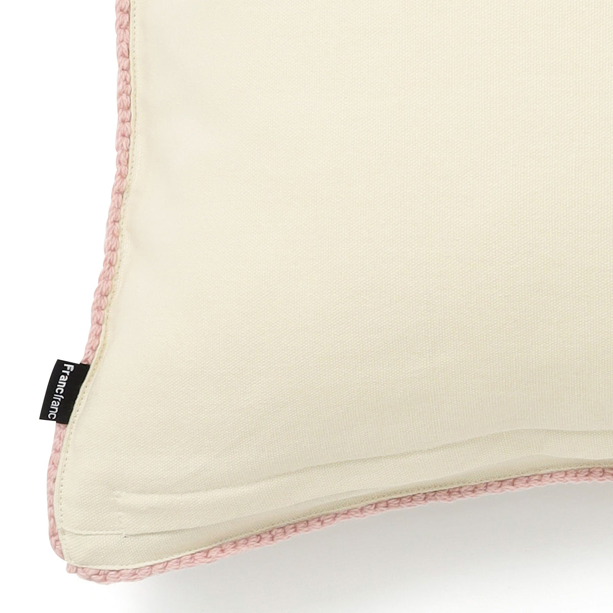 Square Crochet Cushion Cover 450 X 450  Pink X Light Blue