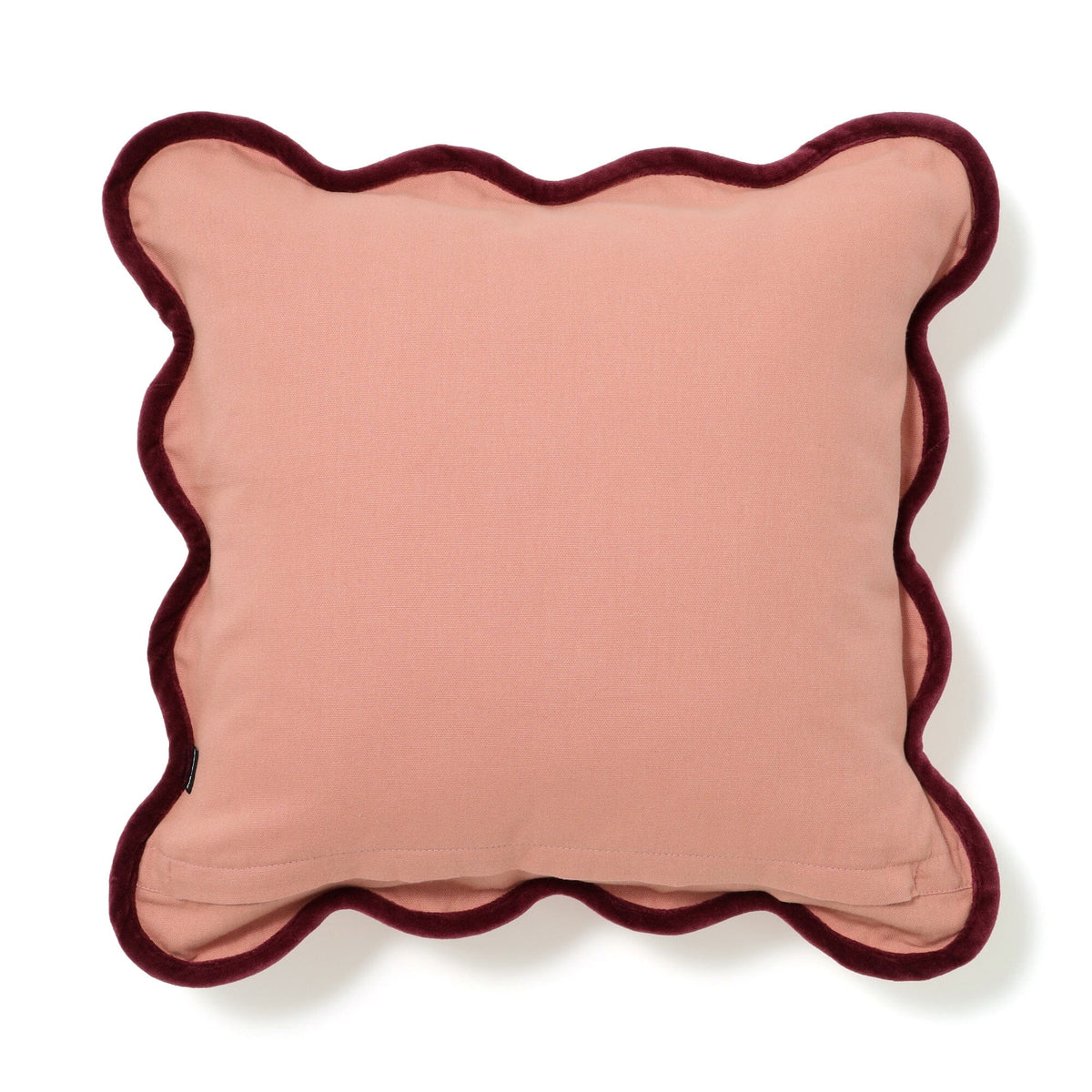 Velvet Wave Cushion Cover 450 X 450  Pink