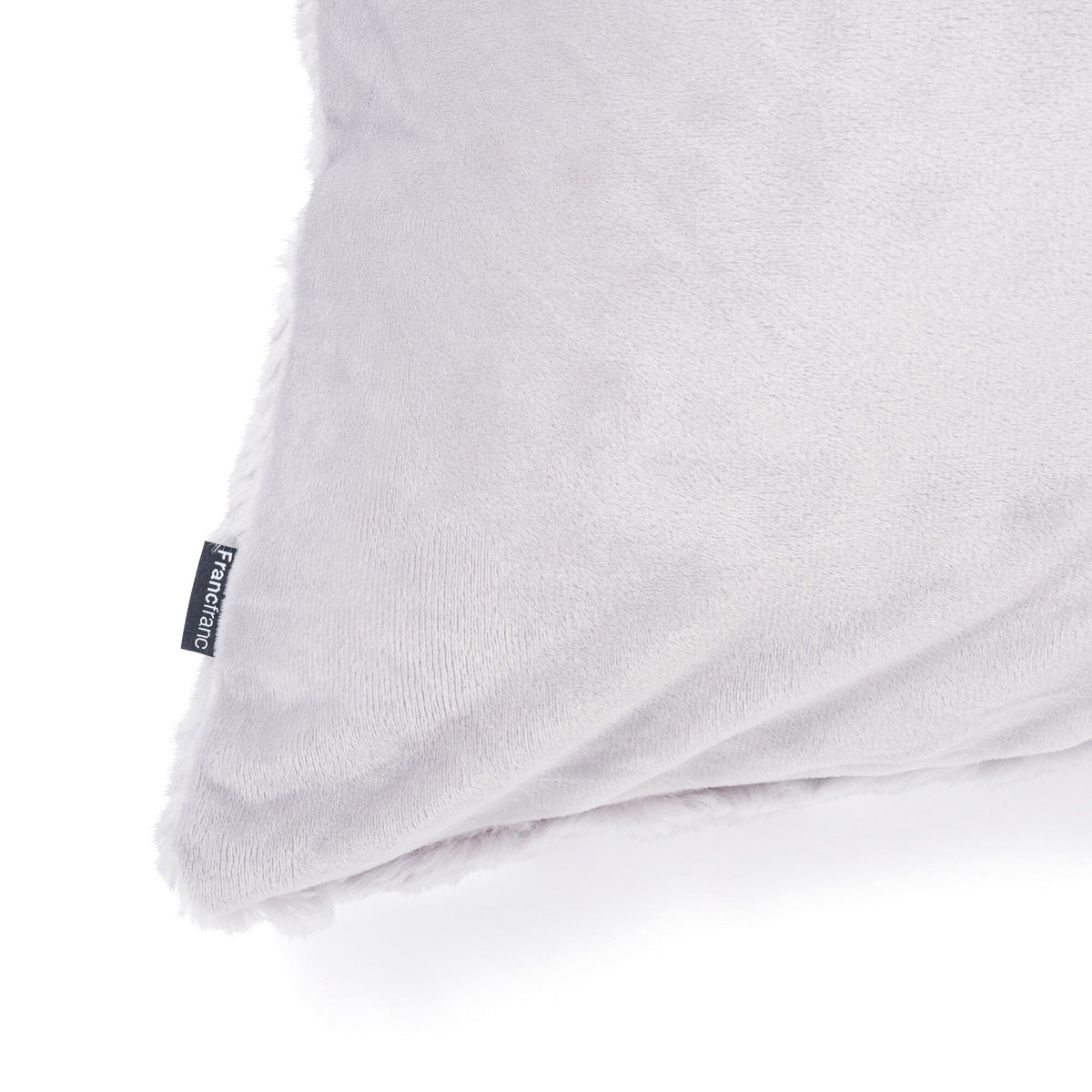 Eco-Fur Cushion Cover 450 X 450 Cm Gray
