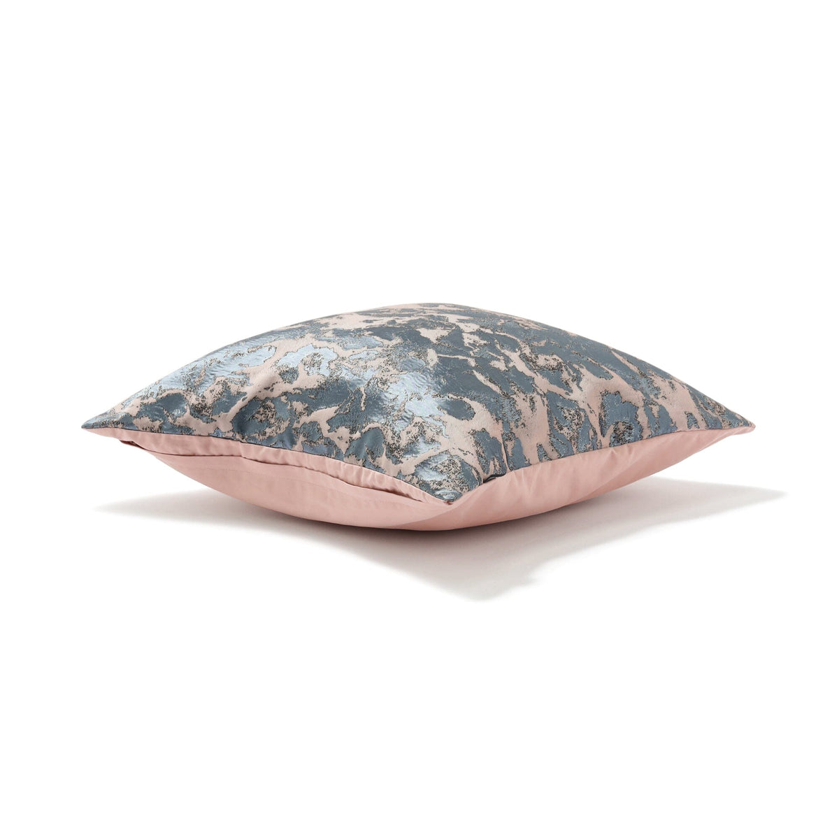 Jq Metallic Cushion Cover 450 X 450  Pink X Blue