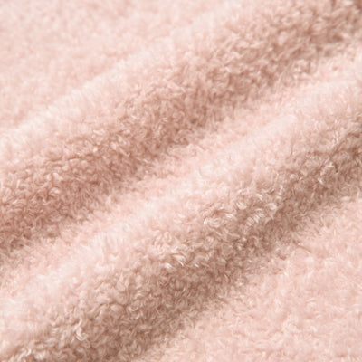 WARMY Furry Ribbon Pillow Case 700 x 500 Pink