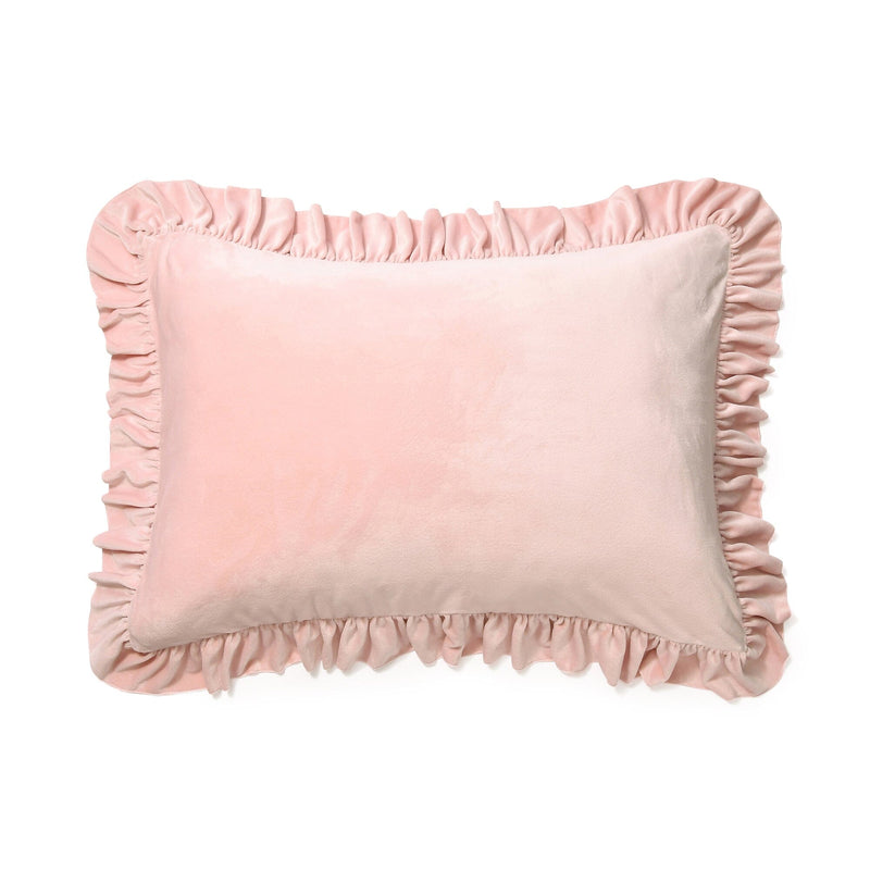 Warmy Argan Oil Frill Pillow  Case 700 X 500Pink