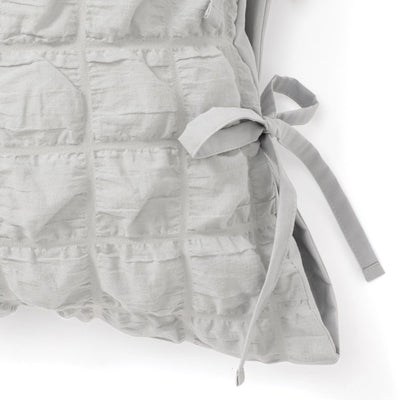 透明薄紗格紋枕頭套 700 X 500 淺藍色