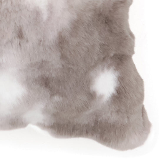 Warmy Pokomoko Fur Pillowcase Gray