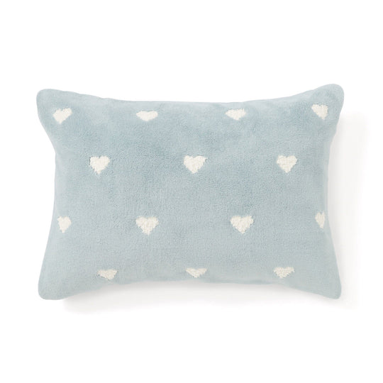 Warmy Heart Pillowcase 700 X 500 Blue