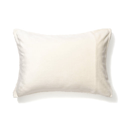 Warmy Poodle X Boa Pillowcase Ivory
