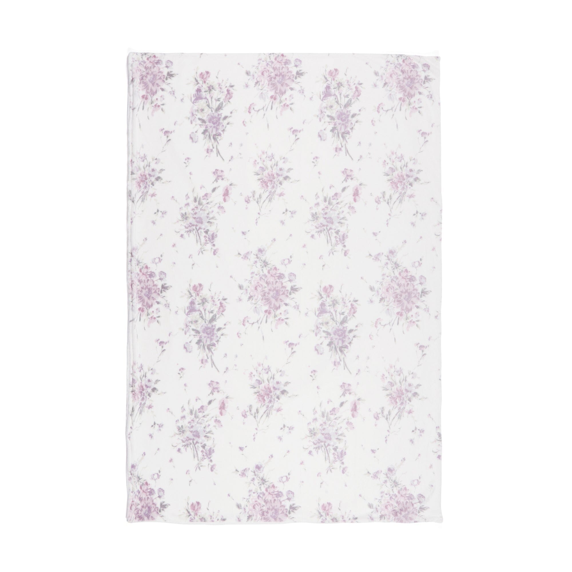 WARMY Botanical Flower Comforter Case Single Pink