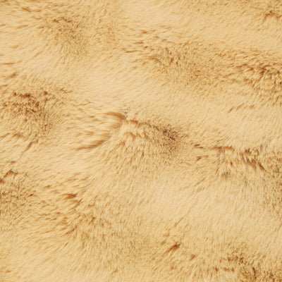 WARMY POKOMOKO 雙人毛皮羽絨被套 黃色