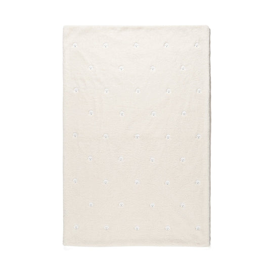 Warmy Poodle X Boa Duvet Cover Double Ivory