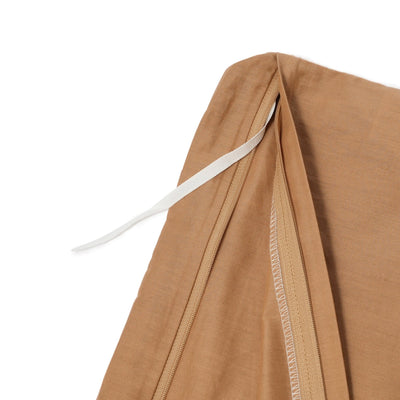 Daisy Embroidery Comforter Case Single Beige