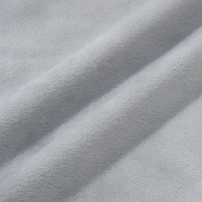 Warmy Microfiber Box  Sheet Double Gray