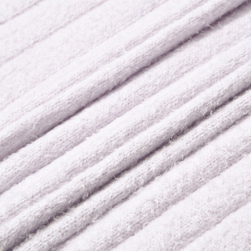 Melty Knit Throw 100X170 Light Purple