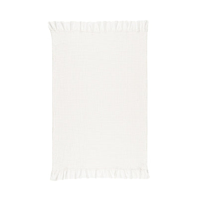 Smoothy Waffle Throw 130X170 White