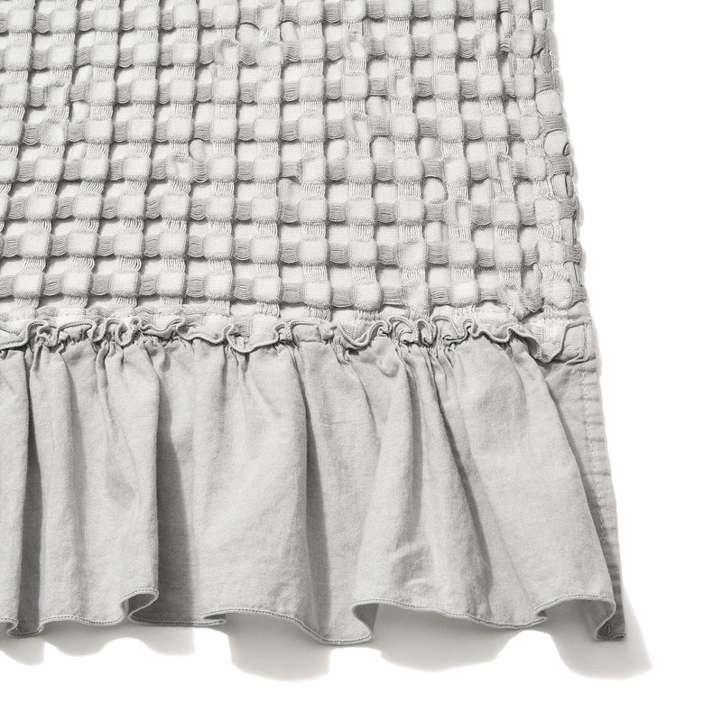 Smoothy Waffle Throw 130X170 Grey