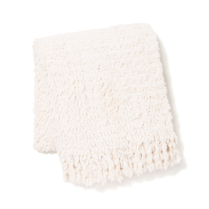 Fiesa Throw (Knee Blanket) 1700 x 1300 White